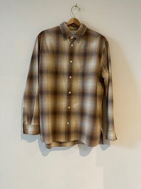 COS shadow plaid shirt